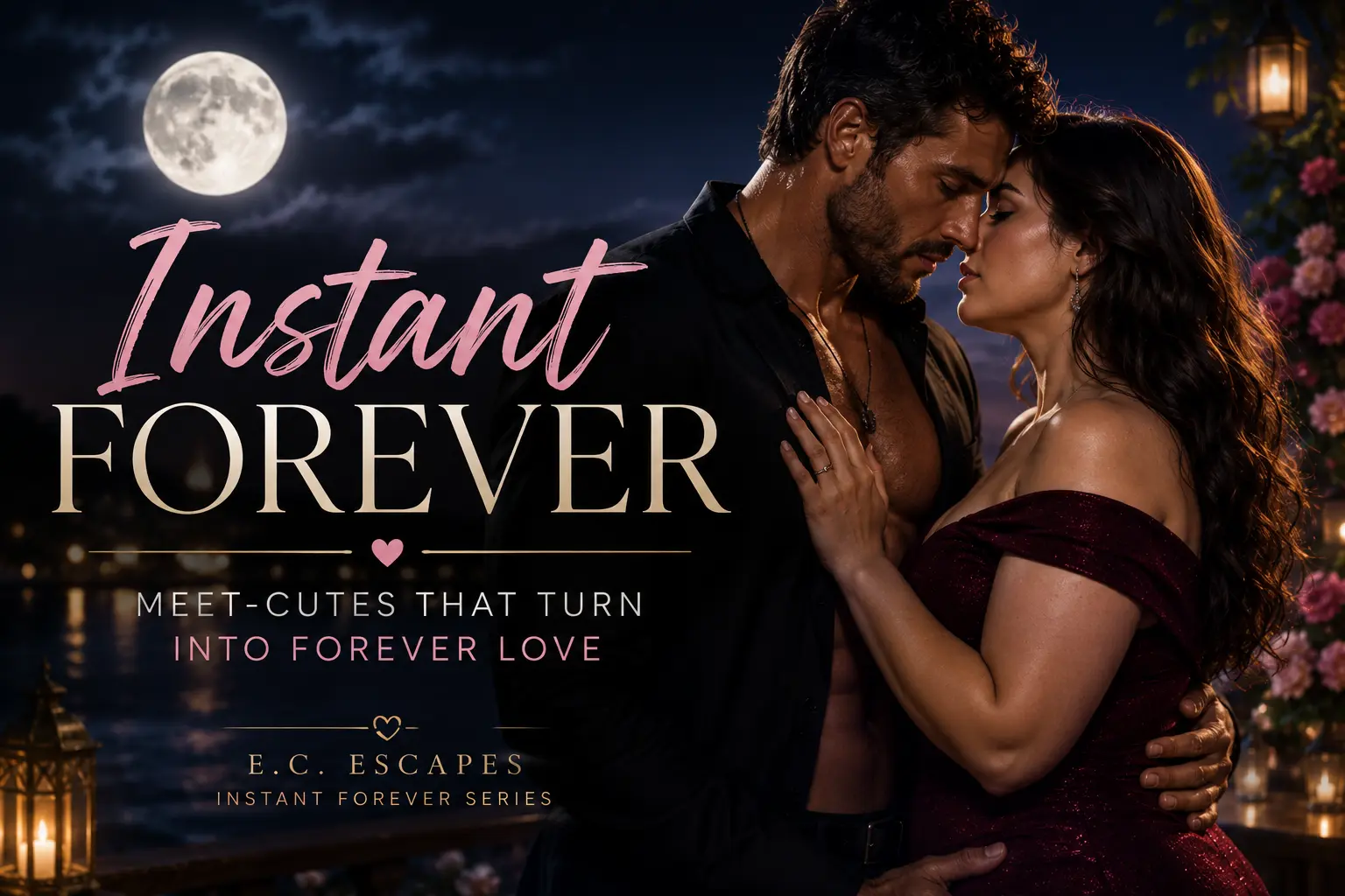 Meet-cutes that turn into forever love in the E.C. Escapes Instant Forever series